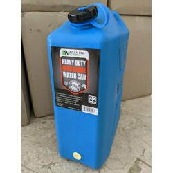 Wavian 5 Gallon 22L Drinking Water BPA Free Jerry Can Jug Storage Container Blue