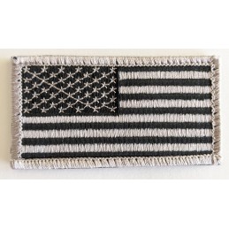 American Flag Velcro Patch with Hook Back