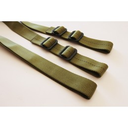 Heavy Duty Two Point 1" Wide Nylon Sling. Olive Drab.