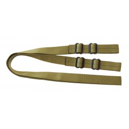 Heavy Duty Two Point 1" Wide Nylon Sling. Olive Drab.