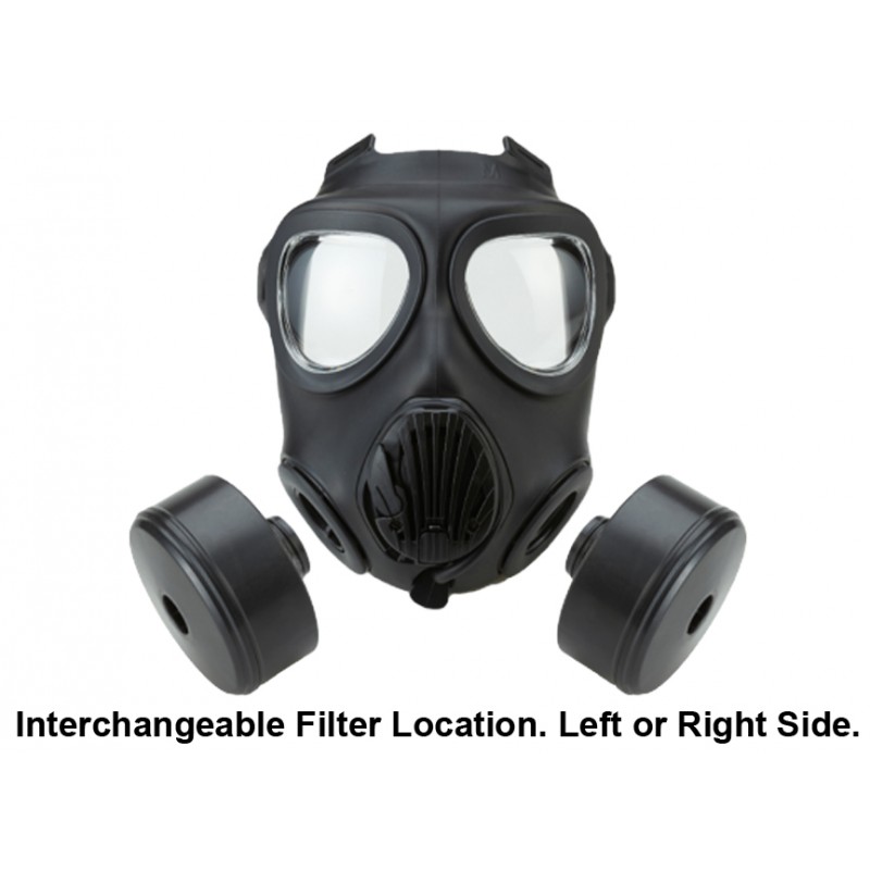 Genuine South Korean K3 NATO CBRN Reusable Full Face Gas Mask ...