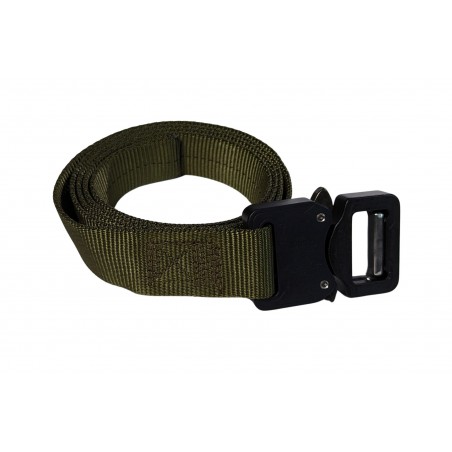 Winchester Tactical Belt, Military Utility Nylon Web Heavy Duty Work Belt, Quick Release Magnetic Buckle, Foxtrot Khaki, L