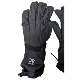 Outdoor Research Pro Gloves. Color Black.
