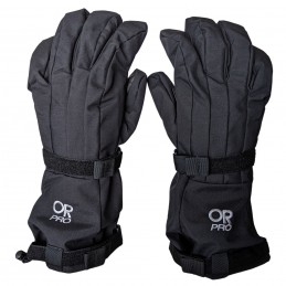 Outdoor Research Cold Weather Snow Ski Professional Modular Gloves & Liners Black XL