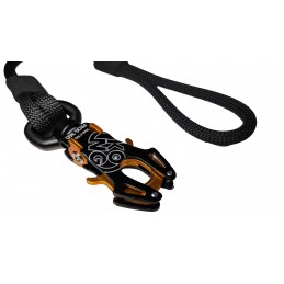 Traffic Handle Rope Dog Leash with Kong FROG 360 Swivel Clip