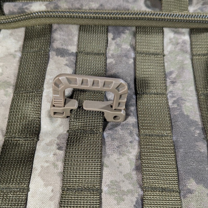 Multi Purpose Military Tactical Carabiner MOLLE Quick Release Gear Snap Clip