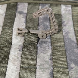 Multi Purpose Military Tactical Carabiner MOLLE Quick Release Gear Snap Clip