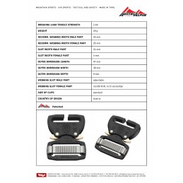 AustriAlpin COBRA FM Retrofit Field Repair Quick Release Buckle