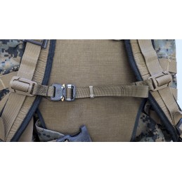 Hank's Surplus Replacement Backpack MOLLE Sternum Chest Strap with COBRA Buckle