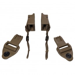 ITW Military Quick Release Shoulder Strap Buckle Snap Clip Set