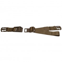 Replacement mil-spec one inch backpack sternum chest strap with the MQRB metal quick release buckle.