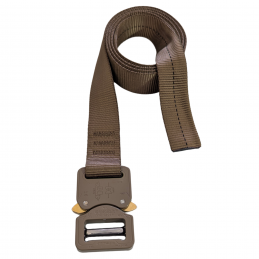 1" Mil-Spec Nylon Webbing Belt with COBRA Pro Quick Release Buckle. Made in USA.
