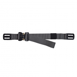 Grey 1" Webbing Sternum Strap with COBRA FM Buckle.