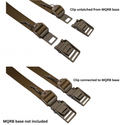 FILBE Rucksack Backpack Quick Release Buckle Lower Shoulder Straps connection example.