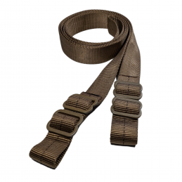 Hank's Surplus two-point sling in coyote brown color.