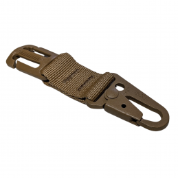 2 Military Mil-Spec Tactical Molle Backpack Vest Gear Attachment HK Snap Hook Key Clip US Made