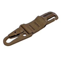 2 Military Mil-Spec Tactical Molle Backpack Vest Gear Attachment HK Snap Hook Key Clip US Made