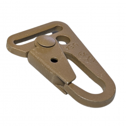 Coyote Brown HK Snap Clip. Made in USA.