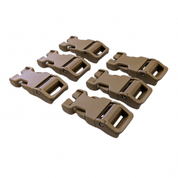 1" Mil-Spec Military Auto Cam Snap Quick Release Backpack Webbing Strap Buckle
