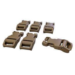 1" Mil-Spec Military Auto Cam Snap Quick Release Backpack Webbing Strap Buckle