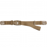 Backpack Molle Replacement Chest Sternum Strap with Auto Cam Snap Clip. Coyote Brown.