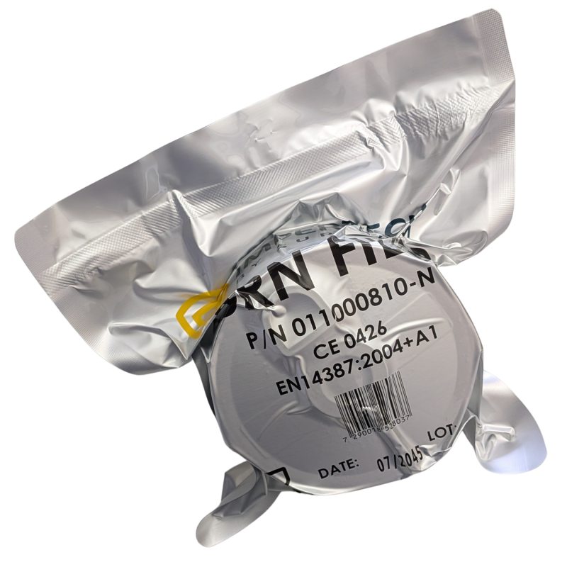 Supergum Industries 40mm Military NATO CBRN Chemical Gas Mask Respirator Air Filter.