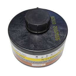 Supergum Industries 40mm Military NATO CBRN Chemical Gas Mask Respirator Air Filter