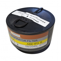 Supergum Industries Israel Military NATO CBRN Chemical 40mm Gas Mask Respirator Air Filter