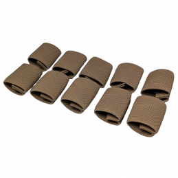 Hank’s Surplus Mil-Spec Elastic Webbing Keepers – Berry Compliant, Made in USA – Multiple Sizes (1”, 1.5”, 1.75”, 2”, 2.25”)