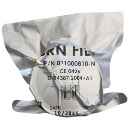 Supergum Industries 40mm Military NATO CBRN Chemical Gas Mask Respirator Air Filter. Exp 10/2045