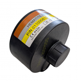 Supergum Industries 40mm Military NATO CBRN Chemical Gas Mask Respirator Air Filter