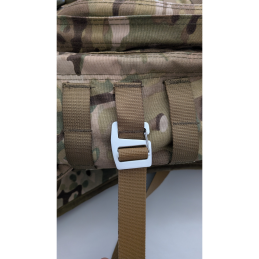 Aluminum G-Hook 1" Webbing Strap Backpack Vest Gear Snap Clip Buckle Spring Gate