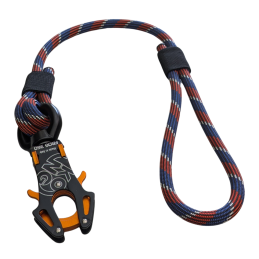 copy of Heavy Duty Dog Short Traffic Rope Handle Leash with Kong FROG Clip