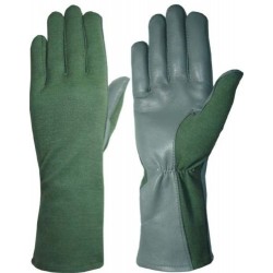 Hanks Surplus OD Pilot Gloves