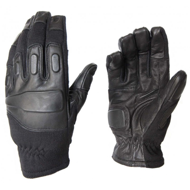 Hank's Surplus Leather Nomex Tactical Gloves Sage Green