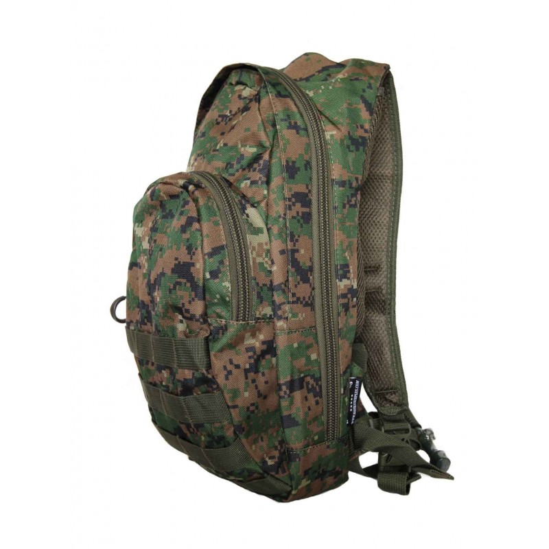 Hank's Surplus Military Tactical Hydration Backpack with Water Bladder OD