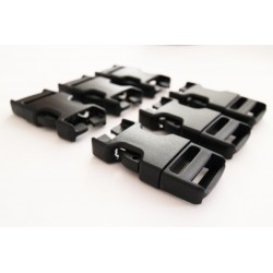 Hank's Surplus Replacement Quick Connect Snap Buckles 1" (Pack of 6). Mil Spec & Made in USA.