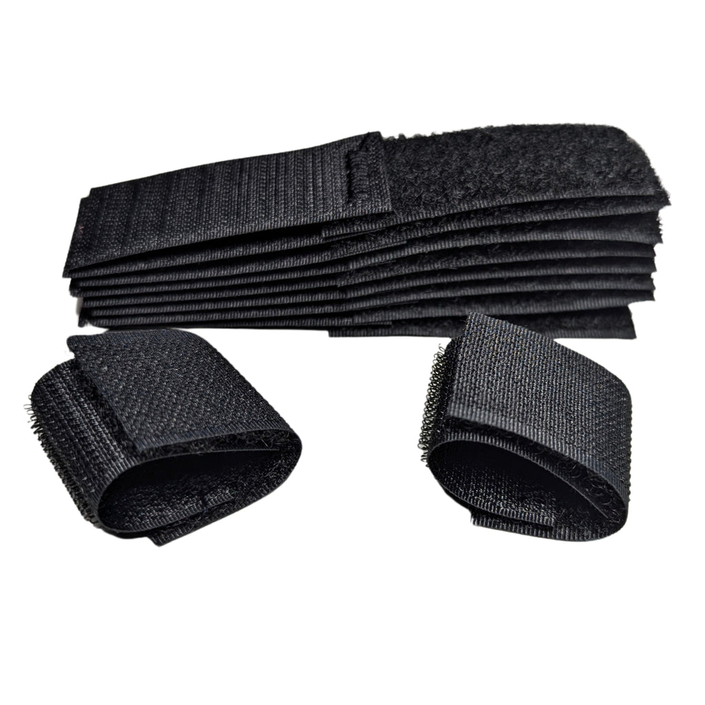 1" MOLLE Official VELCRO® Backpack Assault Pack Webbing Keeper Straps (Pack of 10)