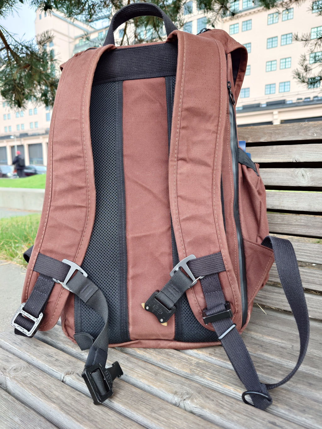 Replacement Backpack Sternum Chest Strap COBRA Prostyle Buckle - Aluminum Side Clips