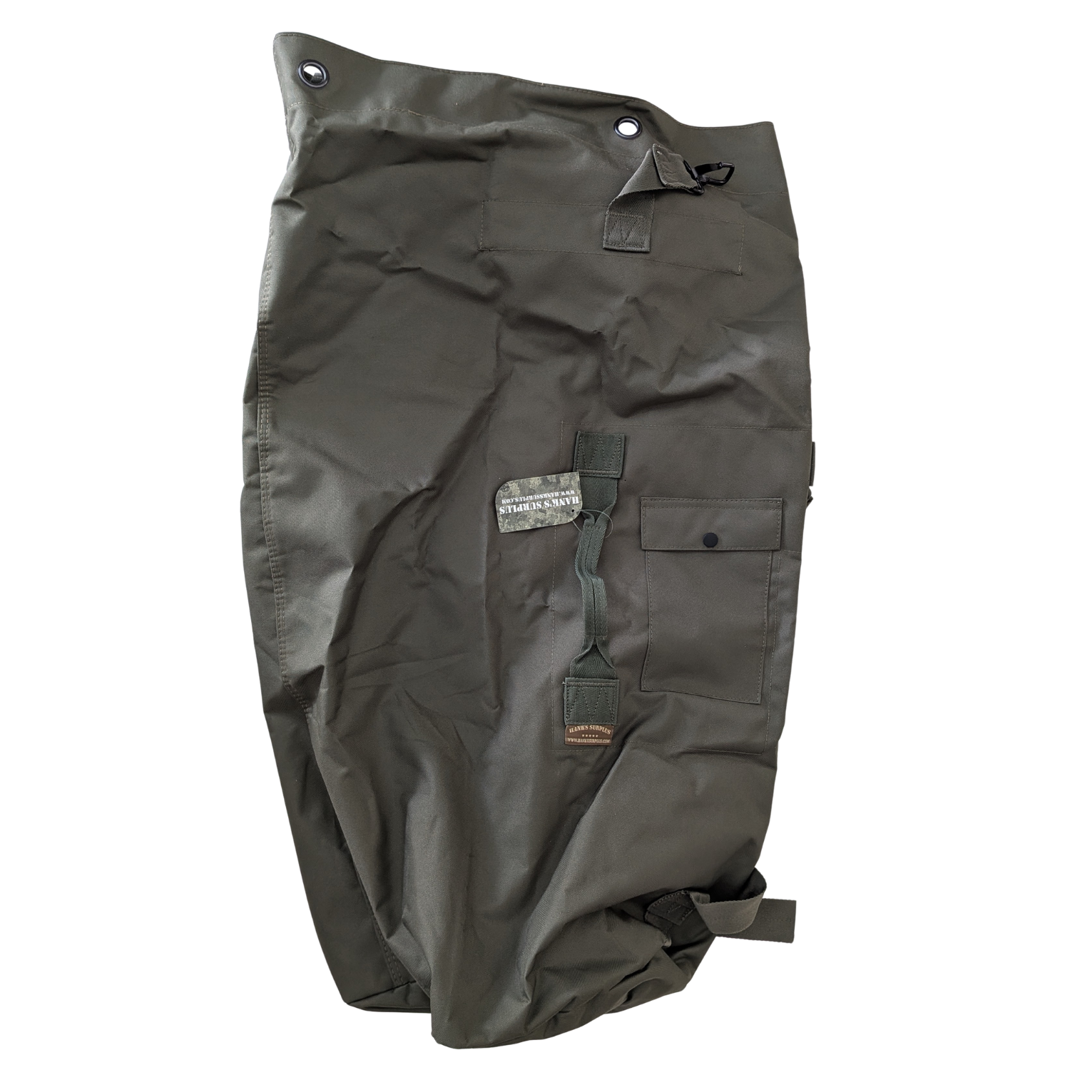 Heavy Duty Top Load Military Style Army Navy Duffel Sea Bag 95L - Store Returns