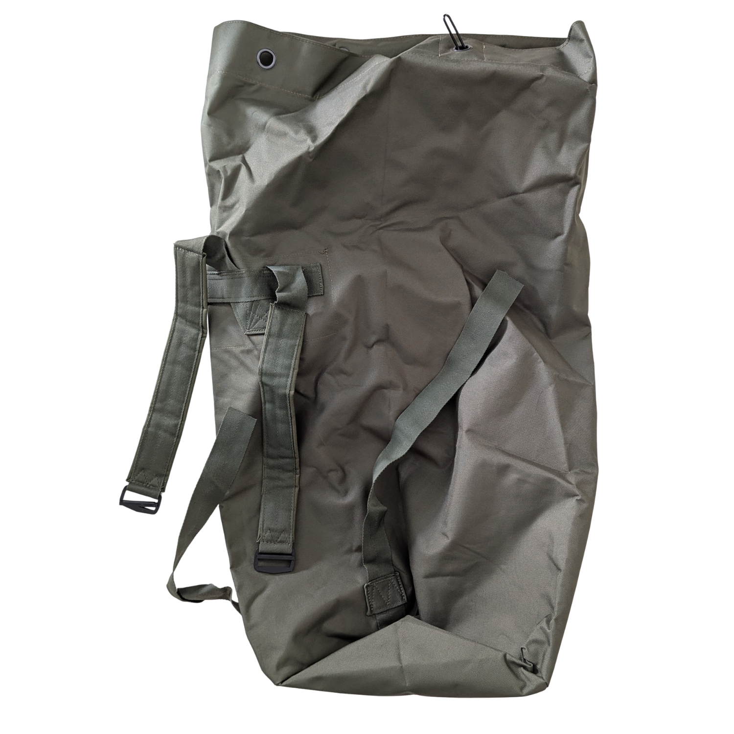 Heavy Duty Top Load Military Style Army Navy Duffel Sea Bag 95L - Store Returns