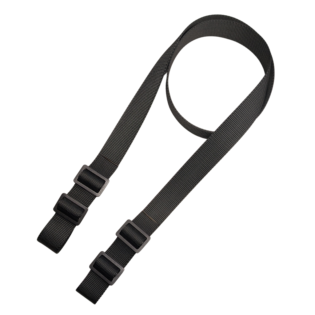 Adjustable 1.25" Two-Point Rifle Sling with Optional QD Swivels – Made USA