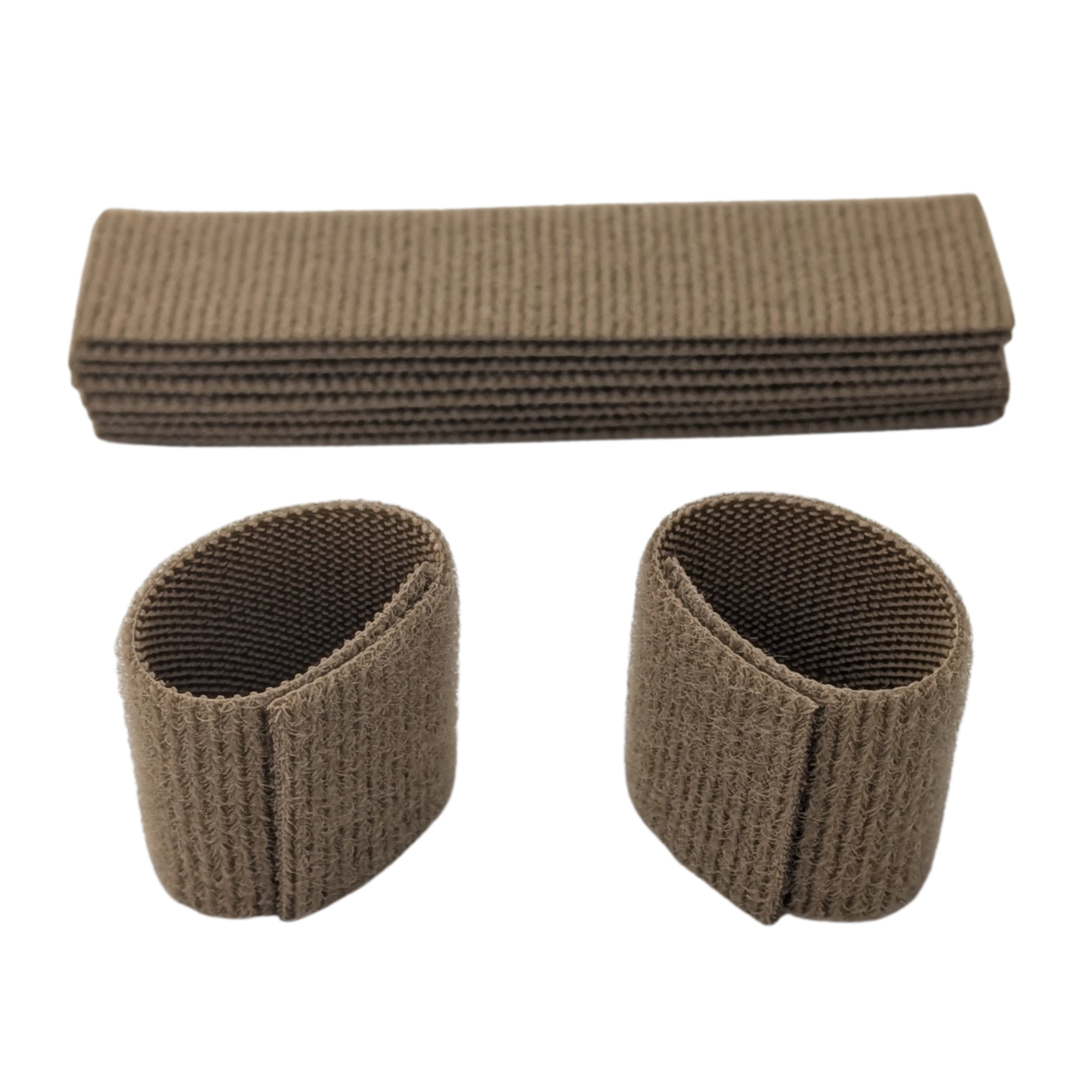 1" MOLLE Official VELCRO® Backpack Assault Pack Webbing Keeper Straps (Pack of 10)