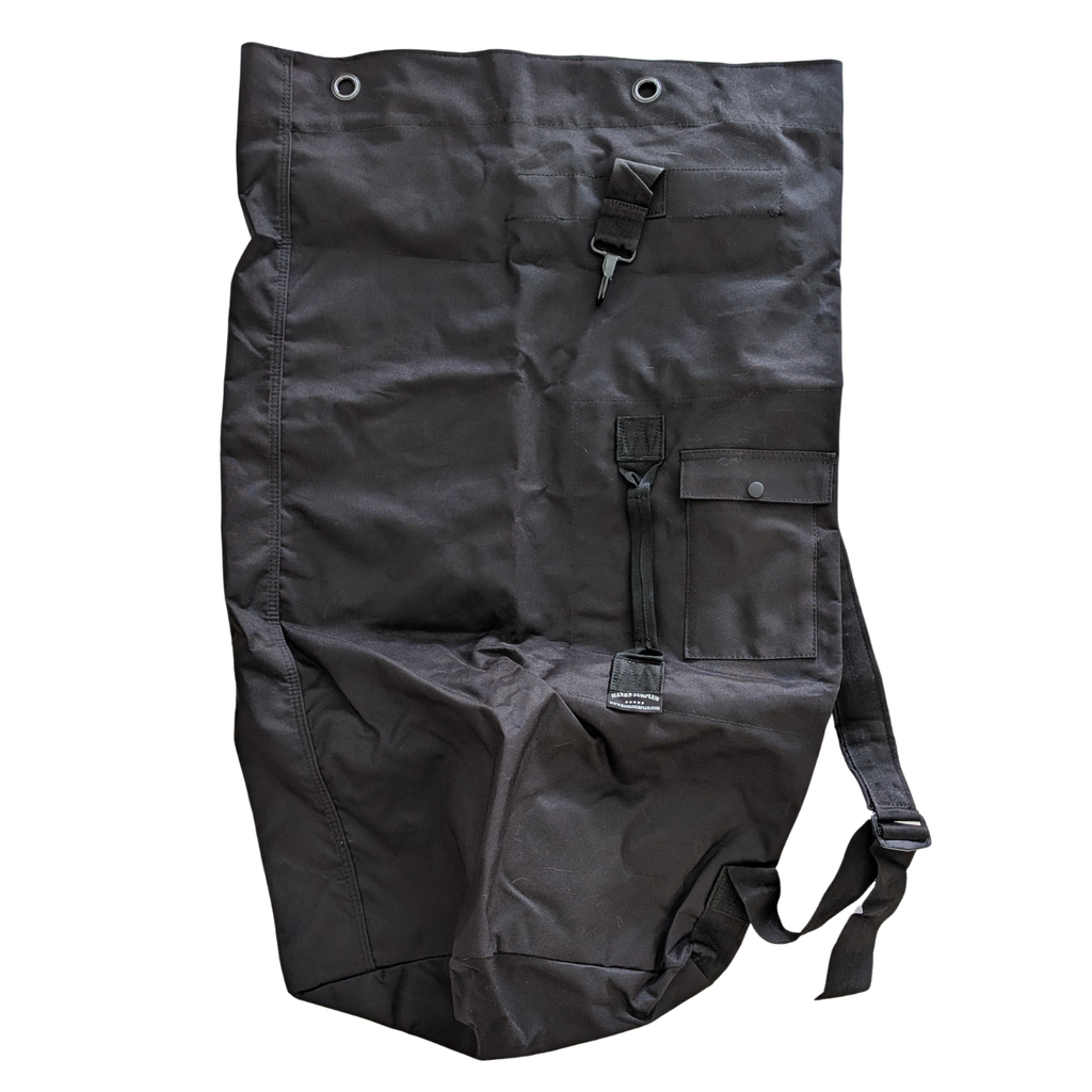 Heavy Duty Top Load Military Style Army Navy Duffel Sea Bag 95L - Store Returns