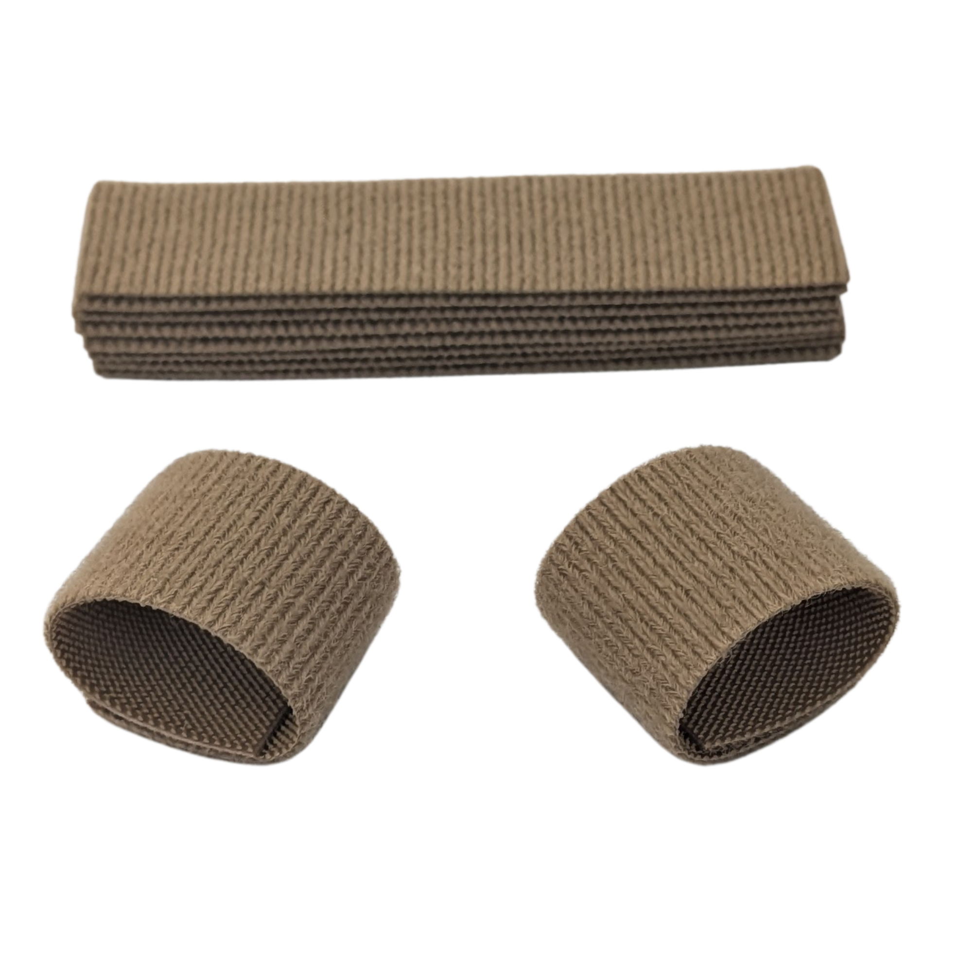 1" MOLLE Official VELCRO® Backpack Assault Pack Webbing Keeper Straps (Pack of 10)