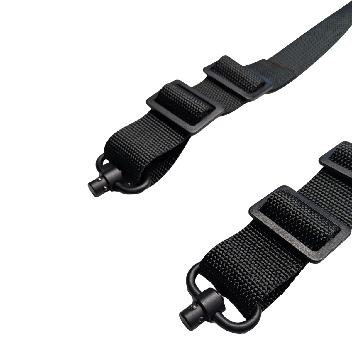 Adjustable 1.25" Two-Point Rifle Sling with Optional QD Swivels – Made USA