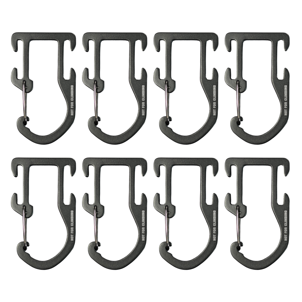 MOLLE Attachment Backpack Vest Gear Aluminum D-Ring Snap Hook