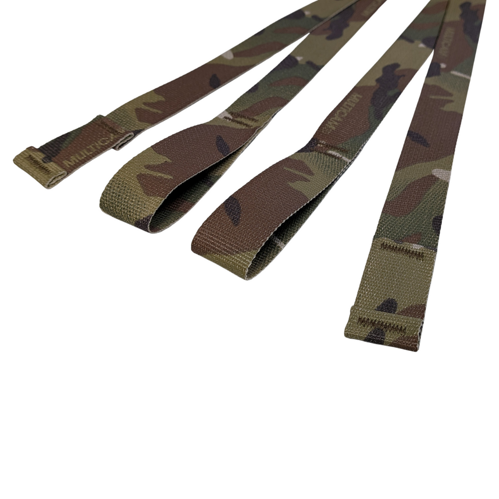 2 Military Coyote Brown MOLLE Assault Field Pack Backpack Lower Shoulder Straps