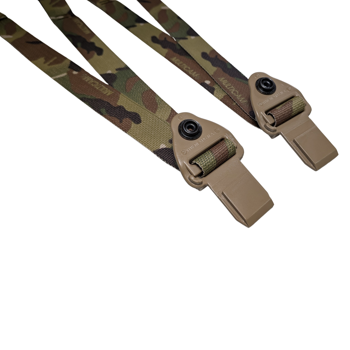2 Military Coyote Brown MOLLE Assault Field Pack Backpack Lower Shoulder Straps