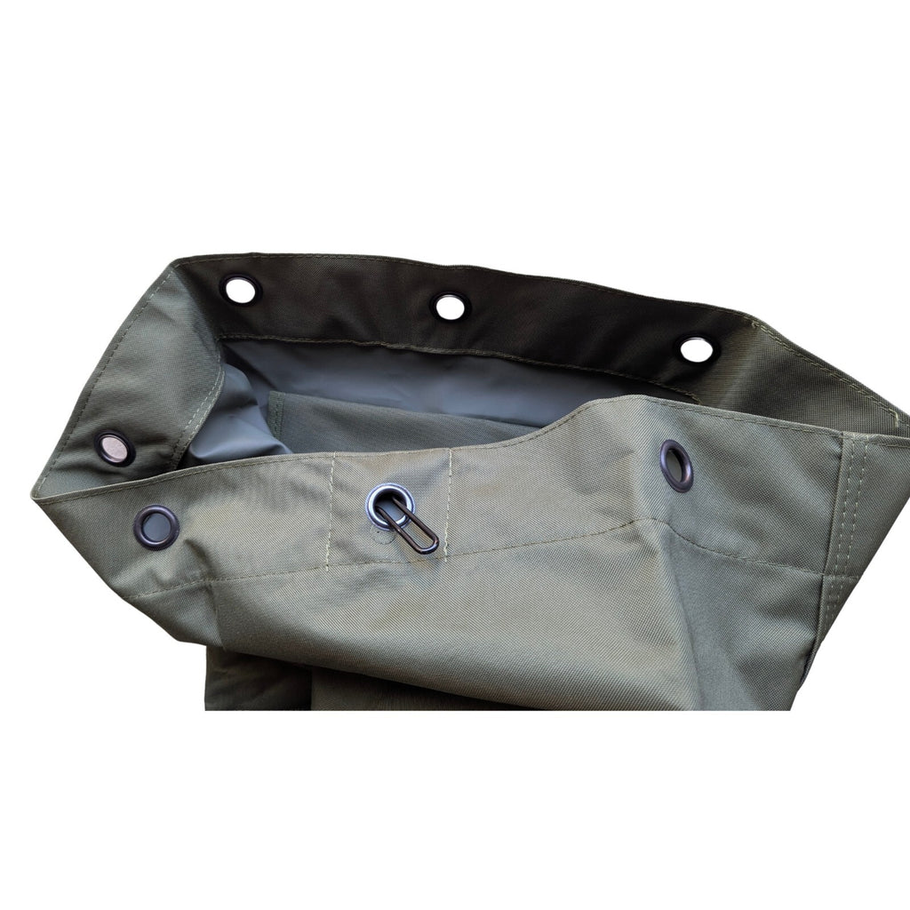 Heavy Duty Top Load Military Style Army Navy Duffel Sea Bag 95L - Top Eyelet Error **Special Listing**